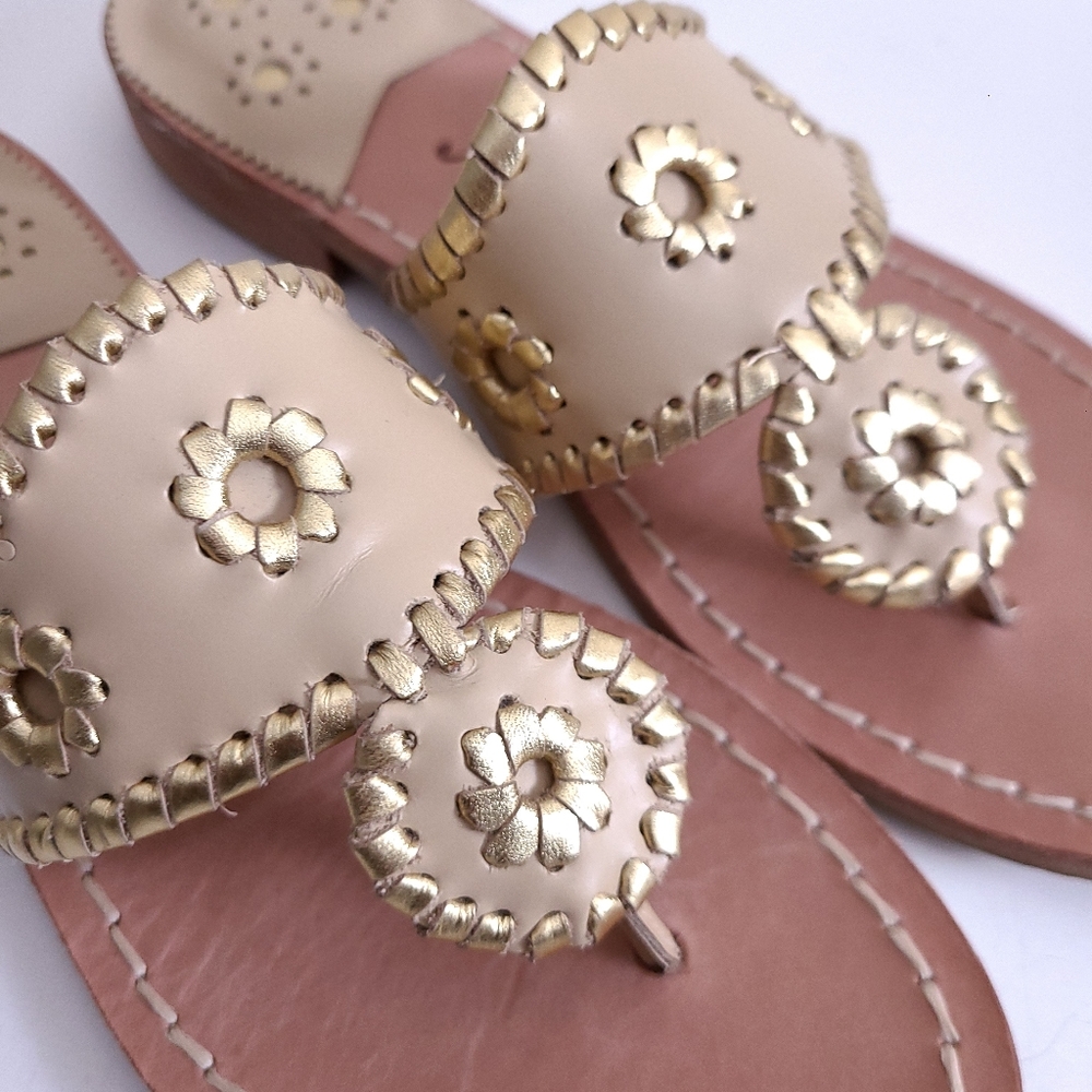 Jack Rogers 1960 Hampton Thong Navajo Flat Sandal - Picture 8 of 8